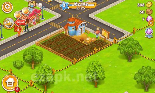 Megapolis city: Village to town