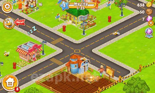 Megapolis city: Village to town