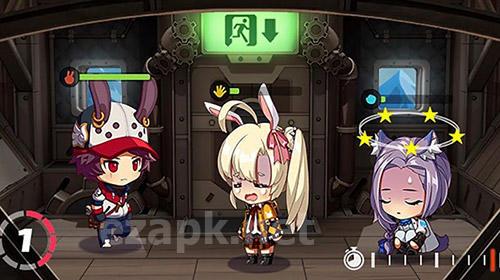 Blustone 2: Anime battle and ARPG clicker game