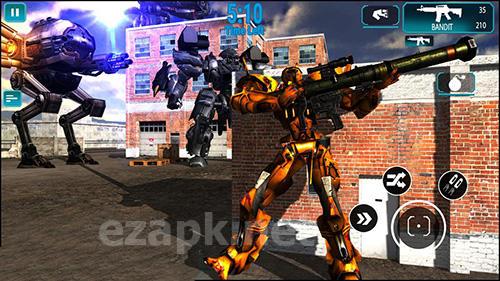 Robot warrior battlefield 2018