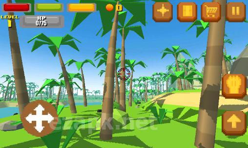 Pixel island survival 3D