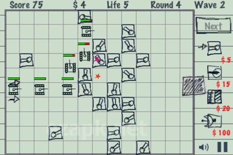 Doodle defense!