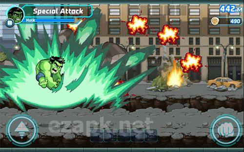 Marvel: Run, jump, smash!