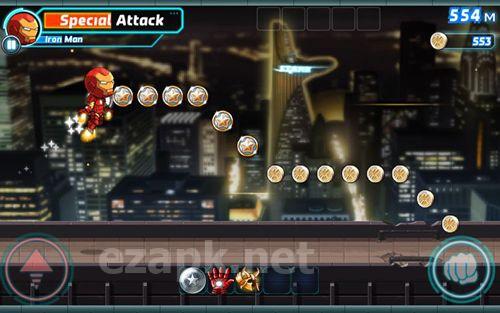 Marvel: Run, jump, smash!