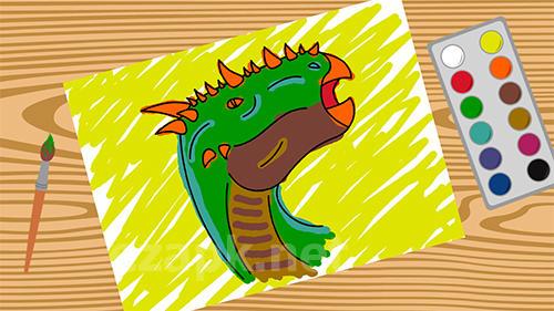 Dino paint