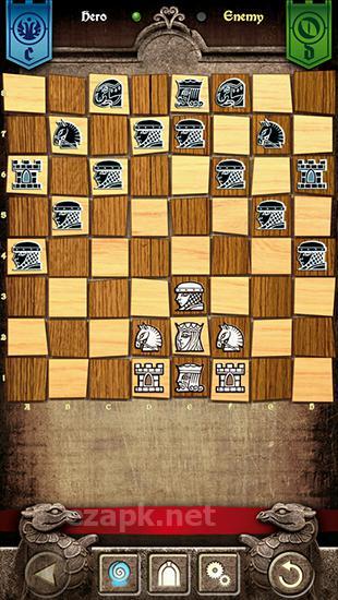 Chess conquest: The land of chaos