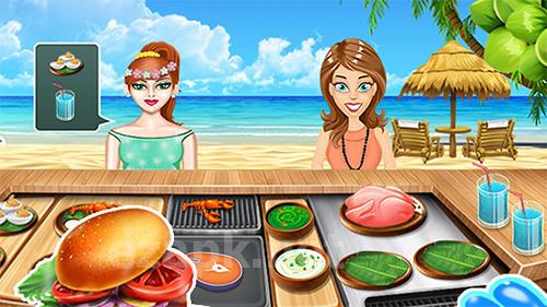Beach restaurant master chef