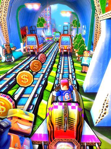 Paper train rush