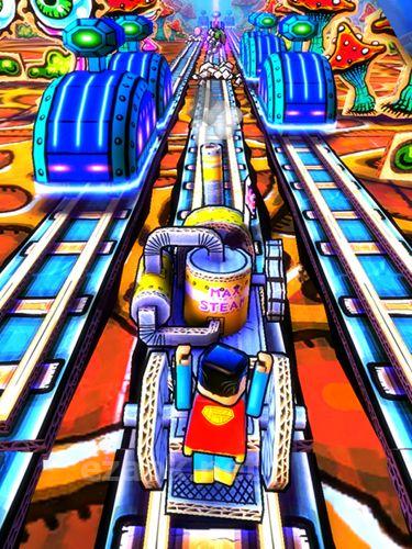 Paper train rush