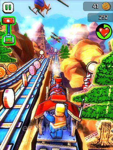 Paper train rush