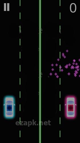 Neon 2 cars racing