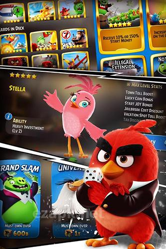 Angry birds: Dice