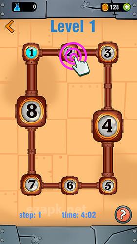 Pipe line connect: Water plumber puzzle game
