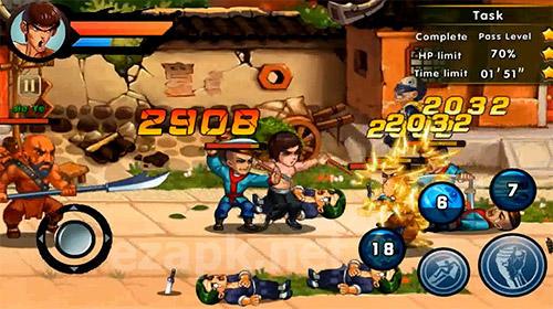 Kung fu attack