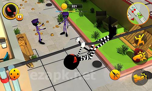 Jailbreak escape: Stickman's challenge