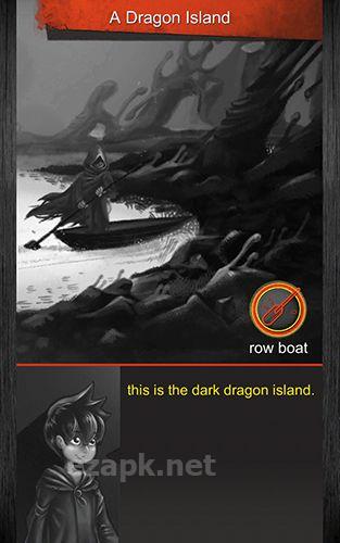 A dark dragon