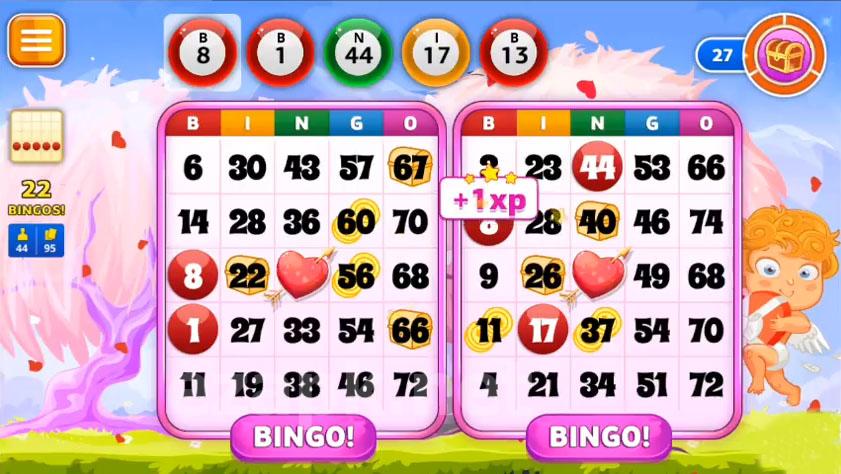 Bingo St. Valentine's Day