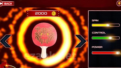 Table tennis games