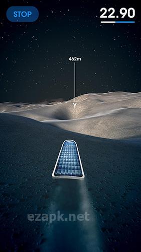 Moon surfing