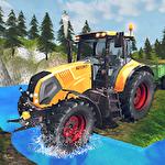 Tractor driver cargo 3D