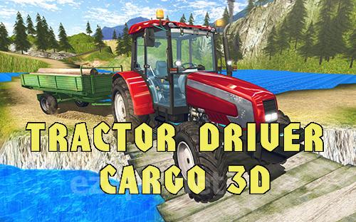 Tractor driver cargo 3D