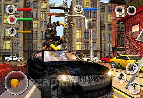 Super Panther flying hero city survival