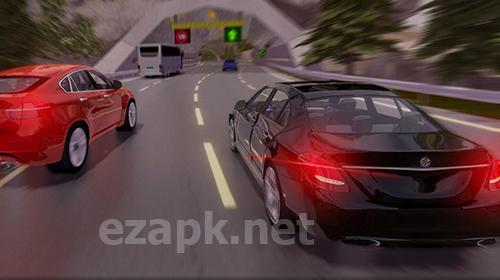 Pov car driving