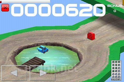 Cubed rally racer