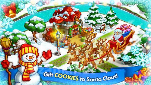Happy new year farm: Christmas