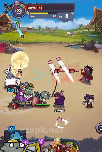 Zombie friends idle