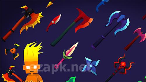 Throw io: Online axes, knives and shurikens battles
