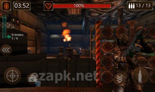 Modern commando: Sniper killer. Combat duty