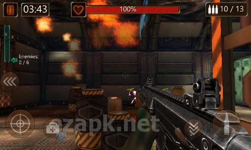 Modern commando: Sniper killer. Combat duty