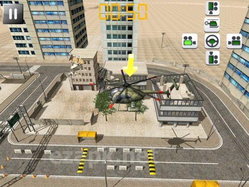 Helicopter rescue pilot 3D