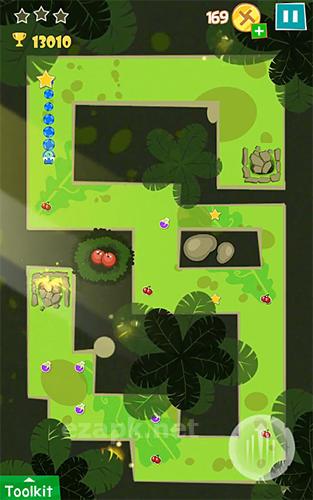Strange snake game: Puzzle solving