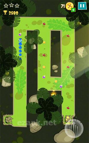 Strange snake game: Puzzle solving