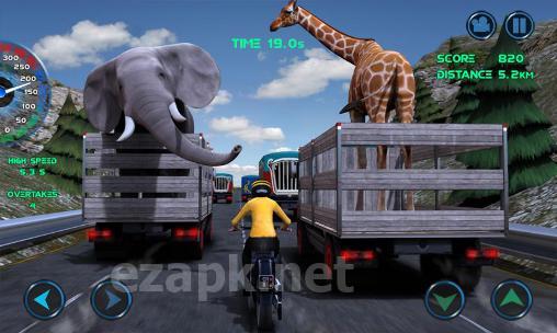 Moto traffic race