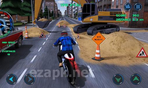Moto traffic race