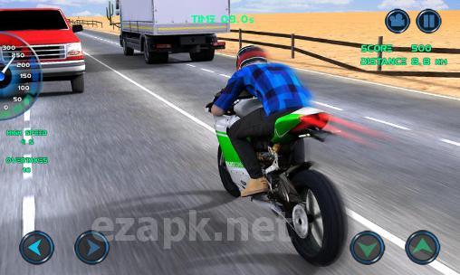 Moto traffic race