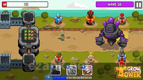 Grow tower: Castle defender TD