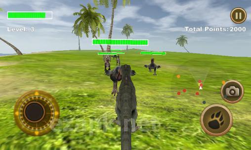 T-Rex survival simulator