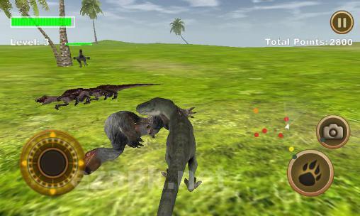 T-Rex survival simulator