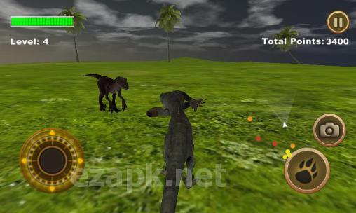T-Rex survival simulator