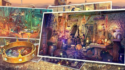 Hidden objects haunted thrones: Find objects game