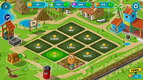 Rupee race: Idle simulation