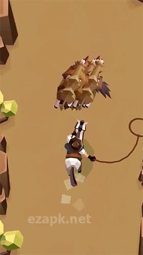 Cowboy GO!: Catch giant animals