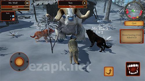 Wolf simulator evolution