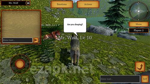 Wolf simulator evolution