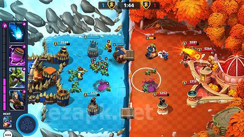 Castle creeps battle