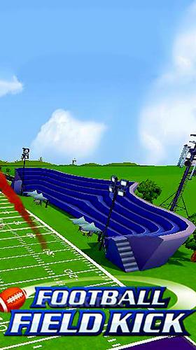 Football field kick